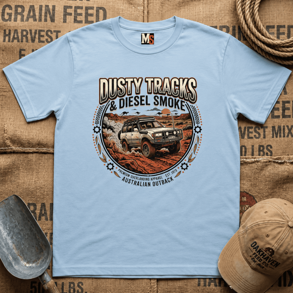 Dusty Tracks & Diesel Smoke T-shirt