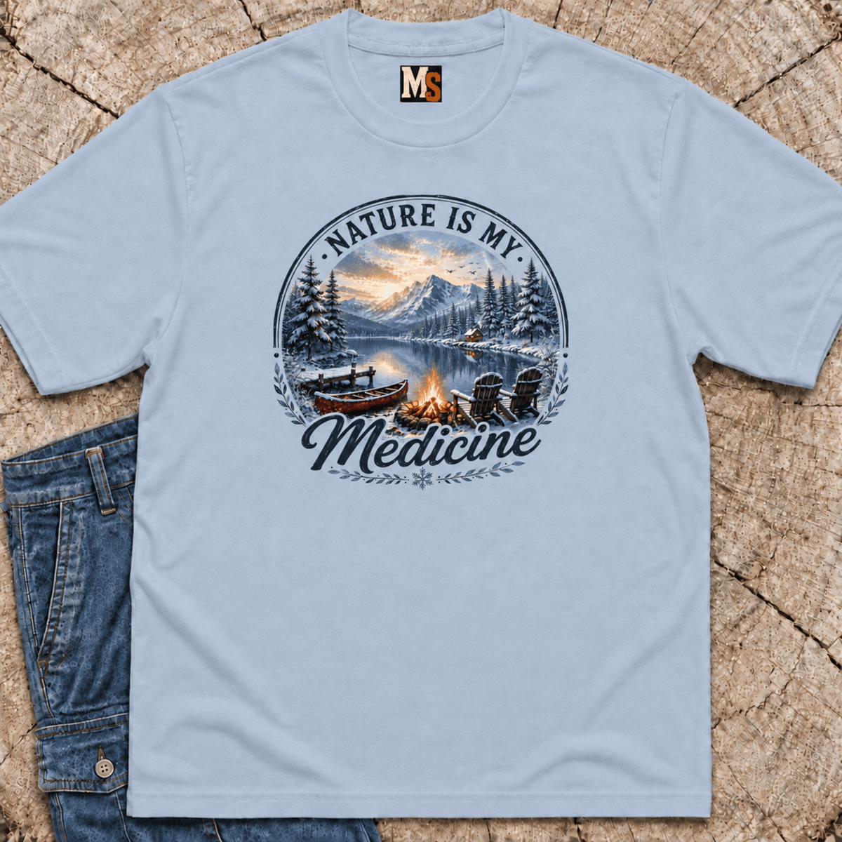 Nature is my Medicine - Winter T-shirt