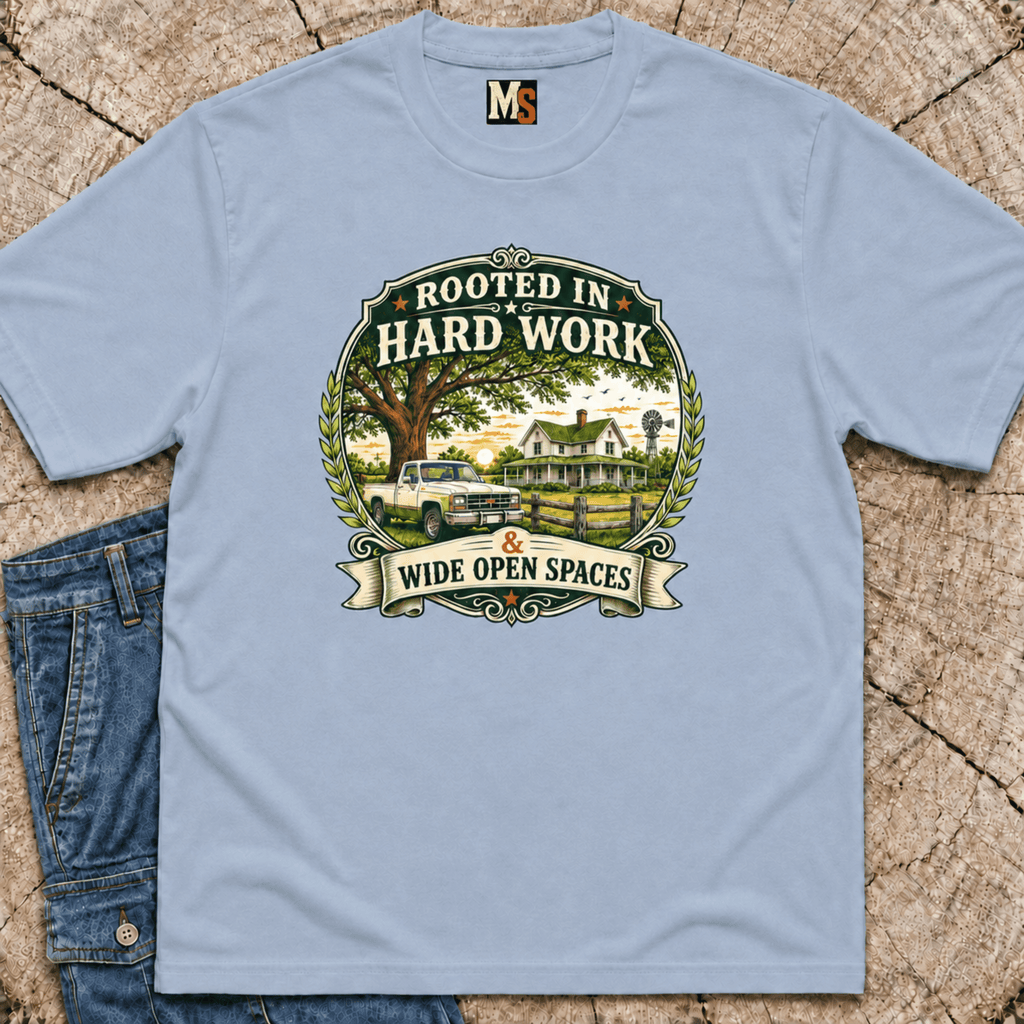 Rooted in hard work T-shirt