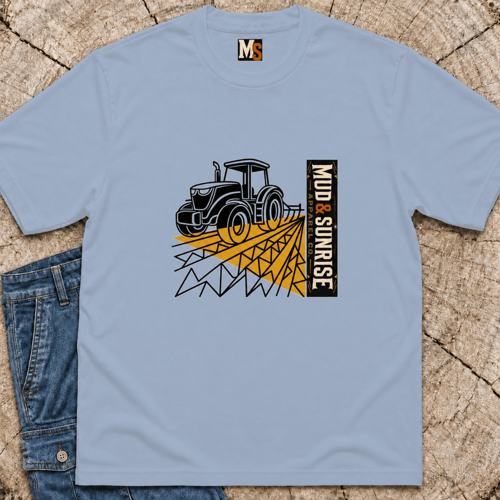 Tractor 'Mud & Sunrise' T‑Shirt