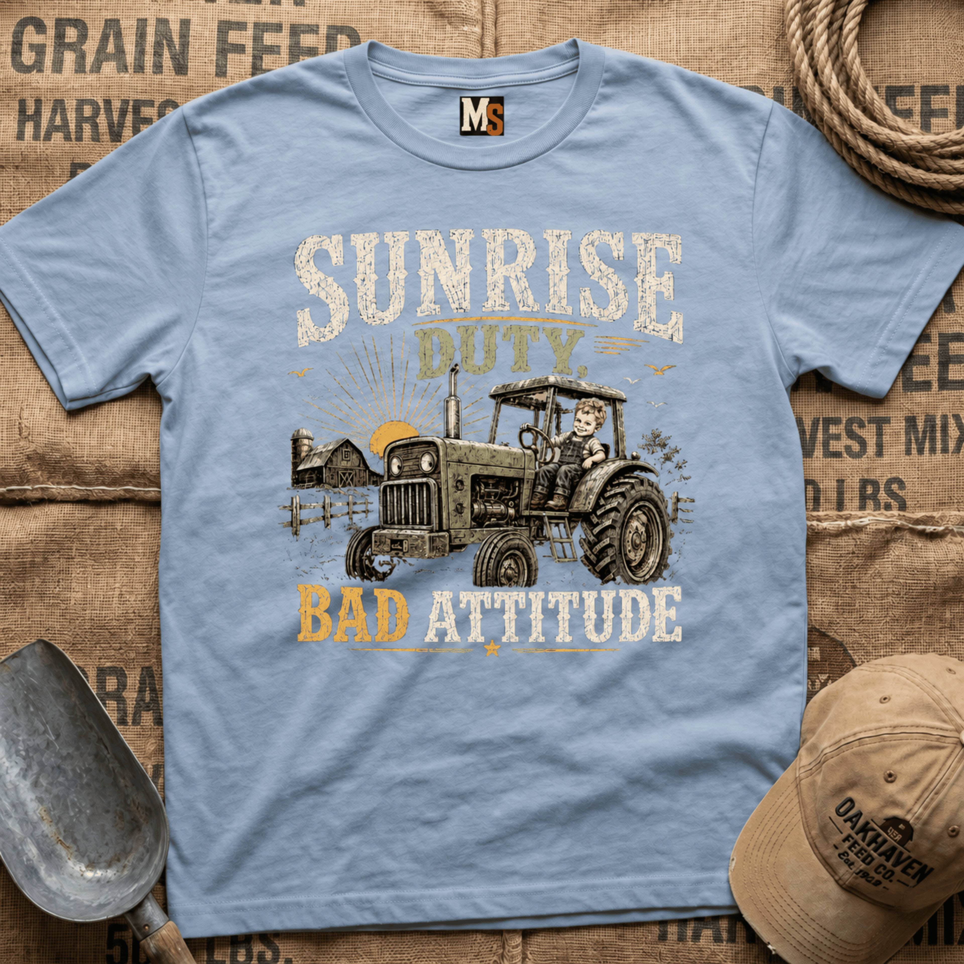 Sunrise Duty & Bad Attitude T-shirt
