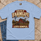 Daily Farmlife - Work hard, live simple T-shirt