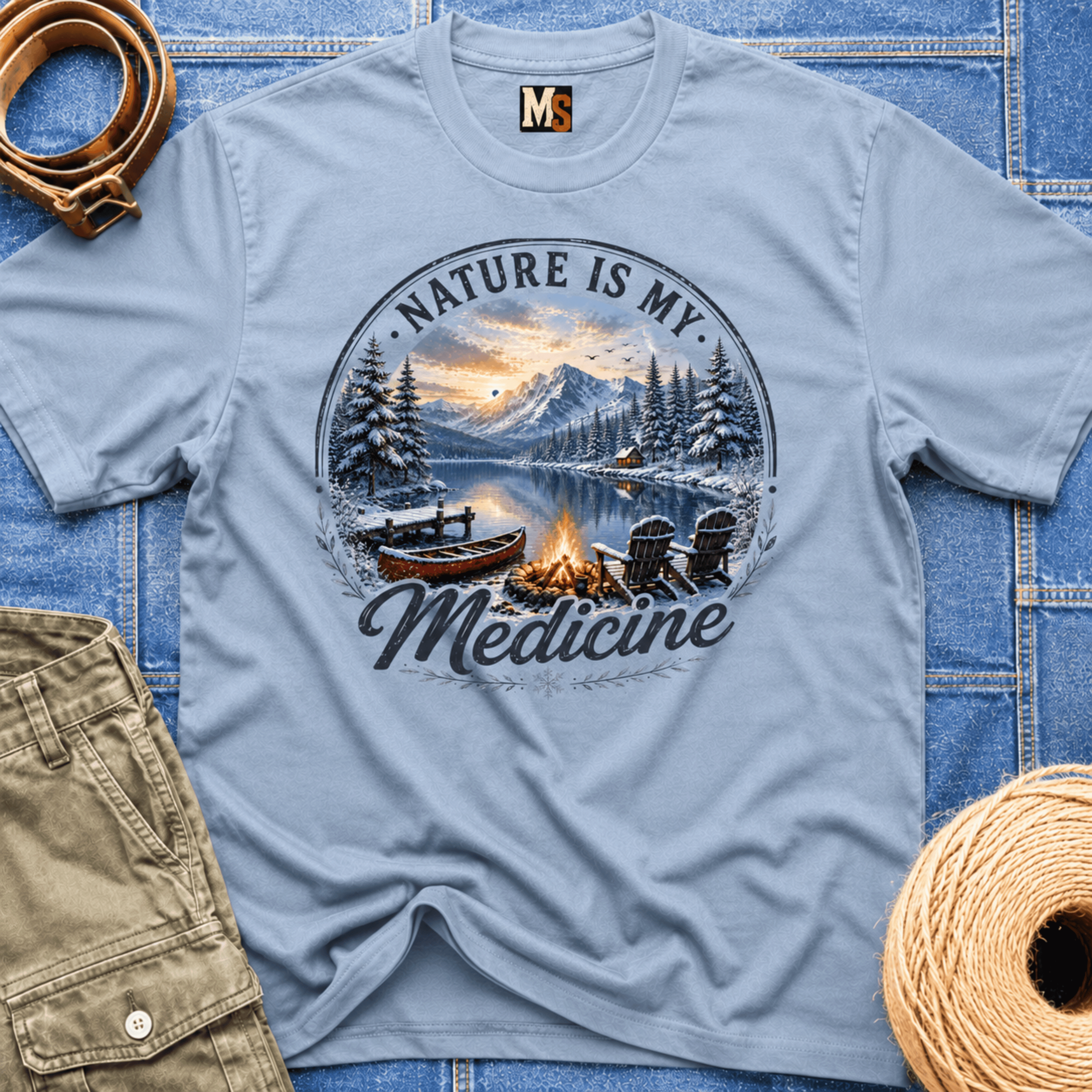 Nature is my Medicine - Winter T-shirt