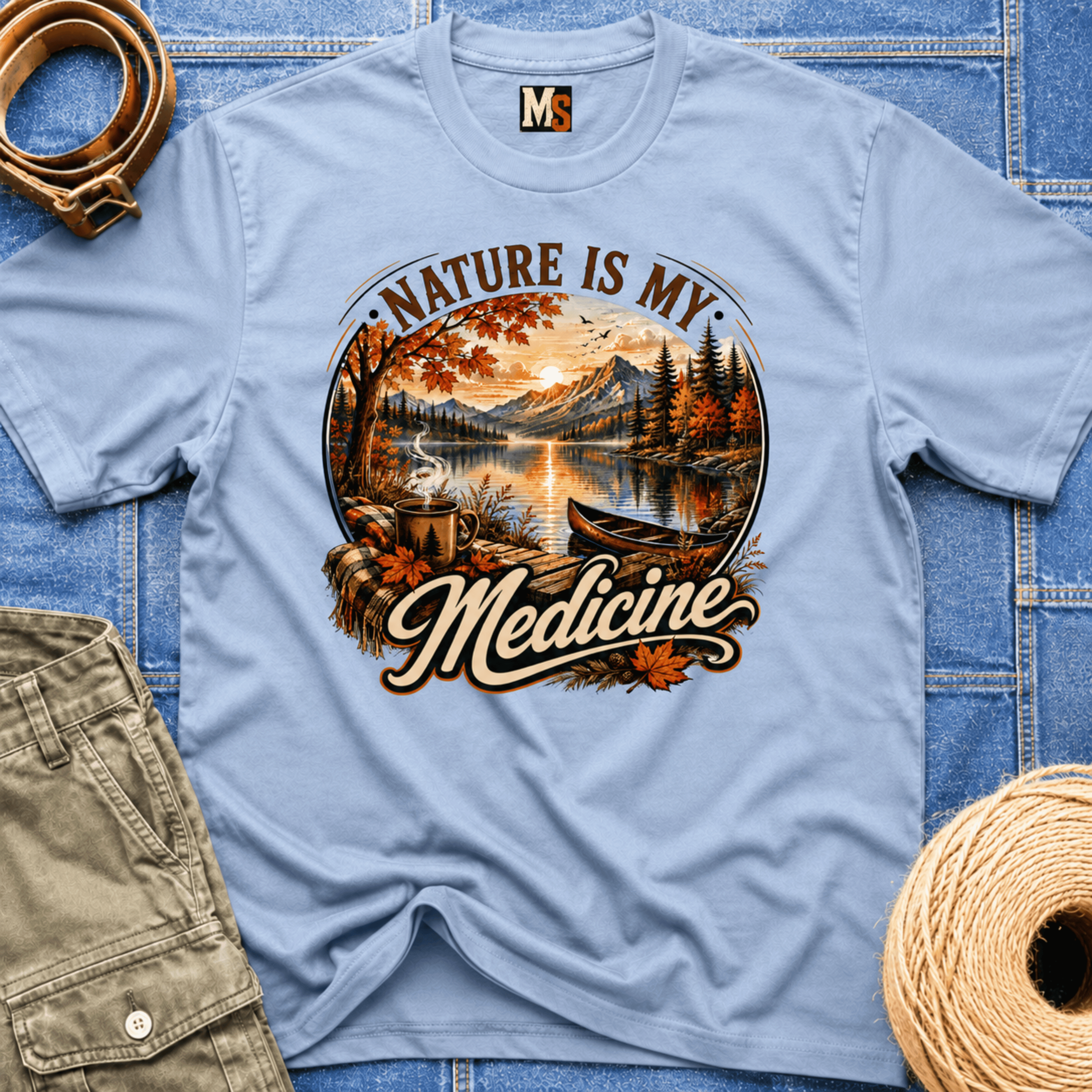 Nature is my Medicine - Fall T-shirt