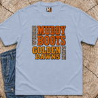 Where Muddy Boots Meet Golden Dawns T-shirt
