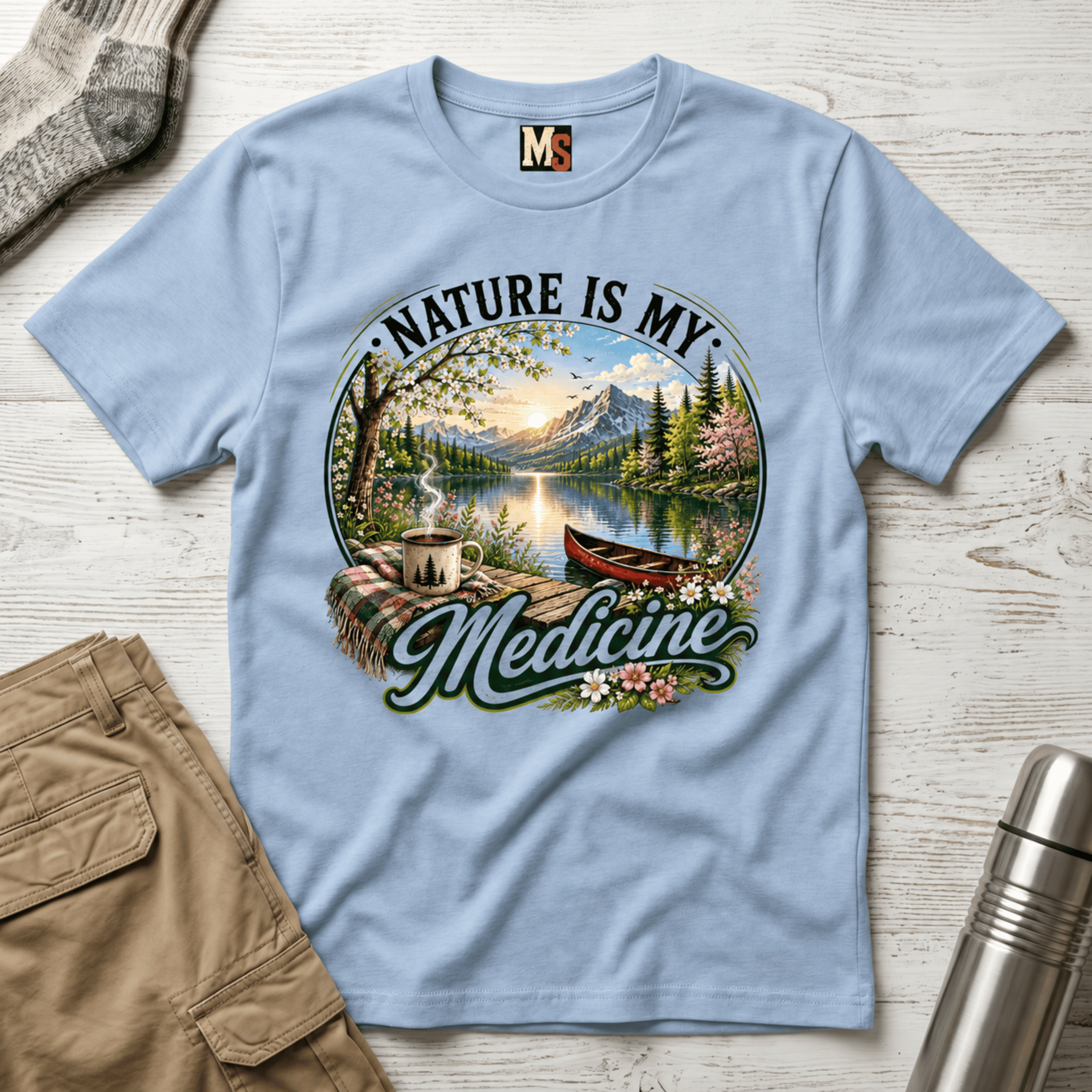 Nature is my medicine - Spring T-shirt