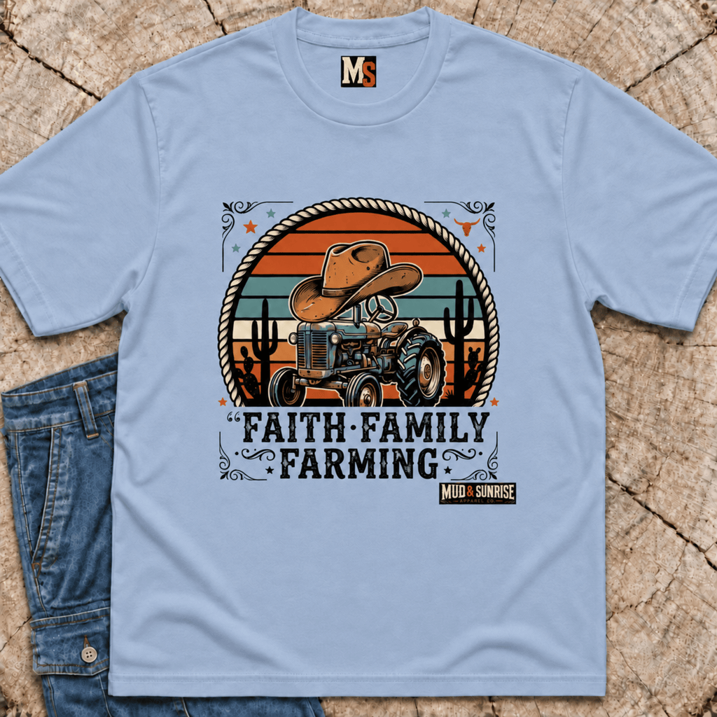 Faith, Family, Farming T-shirt