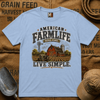 American Farmlife - Work hard, live simple T-shirt