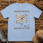 Building the World - one bead at a time -shirt