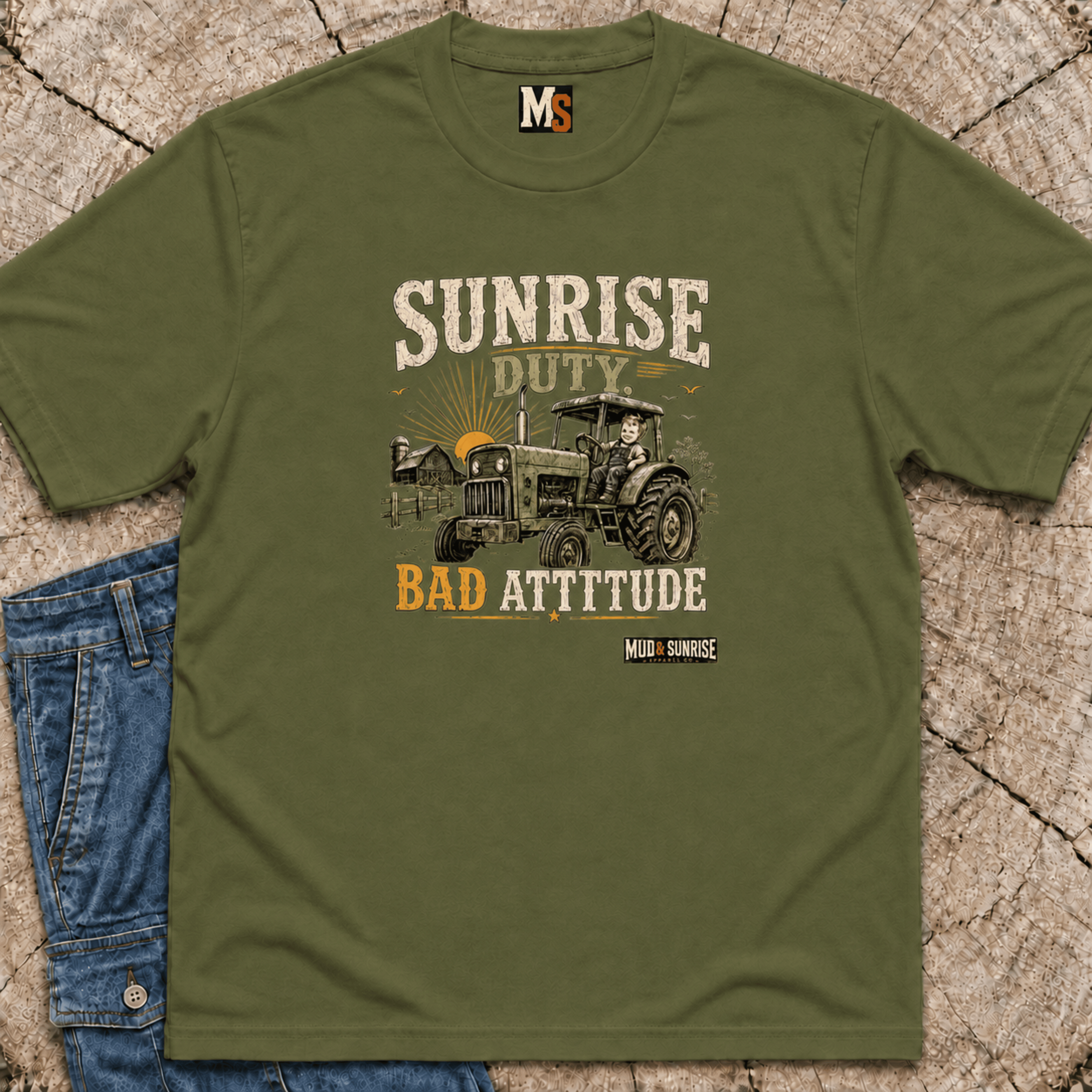 Sunrise Duty & Bad Attitude T-shirt