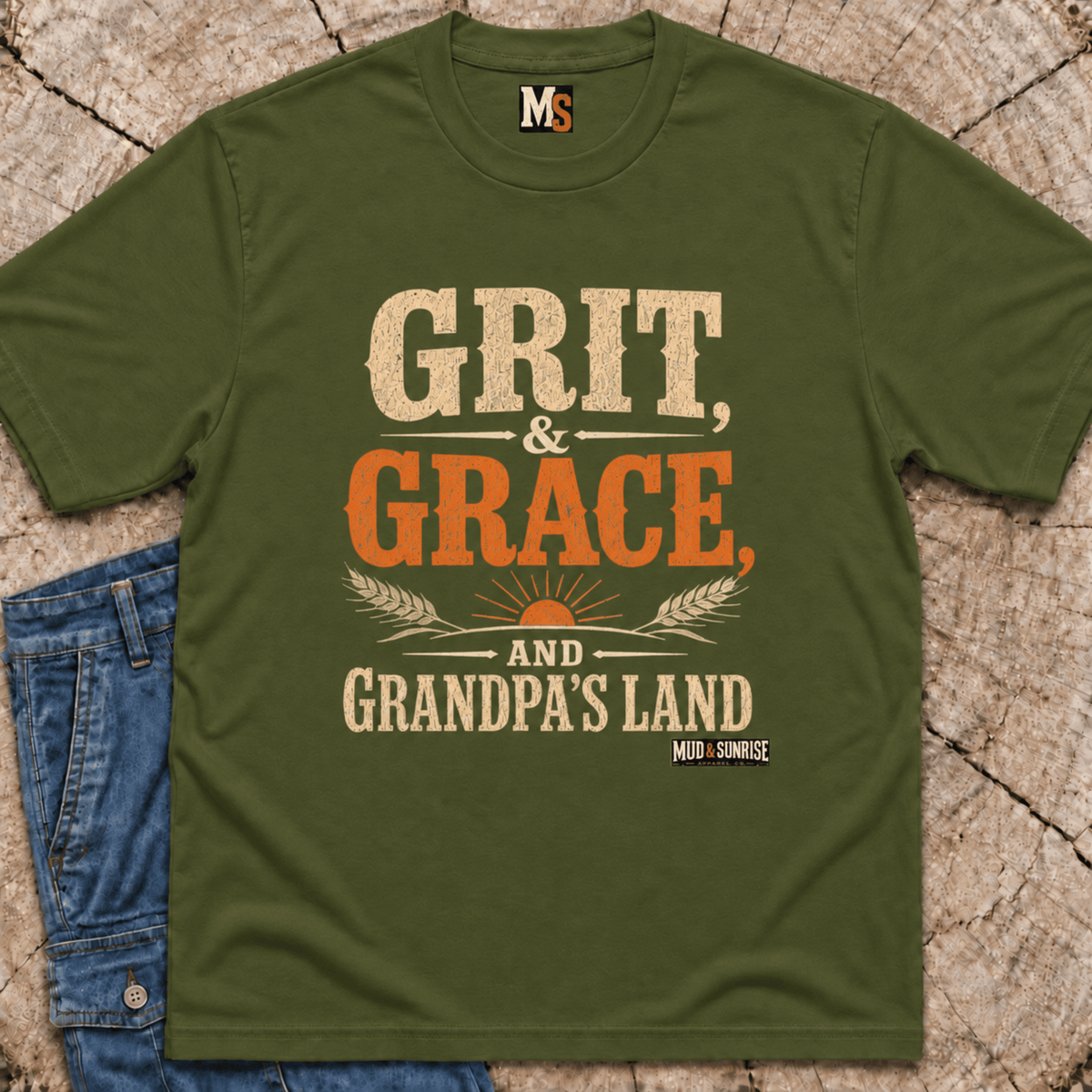 Grit & Grace and Grandpa's Land T-shirt