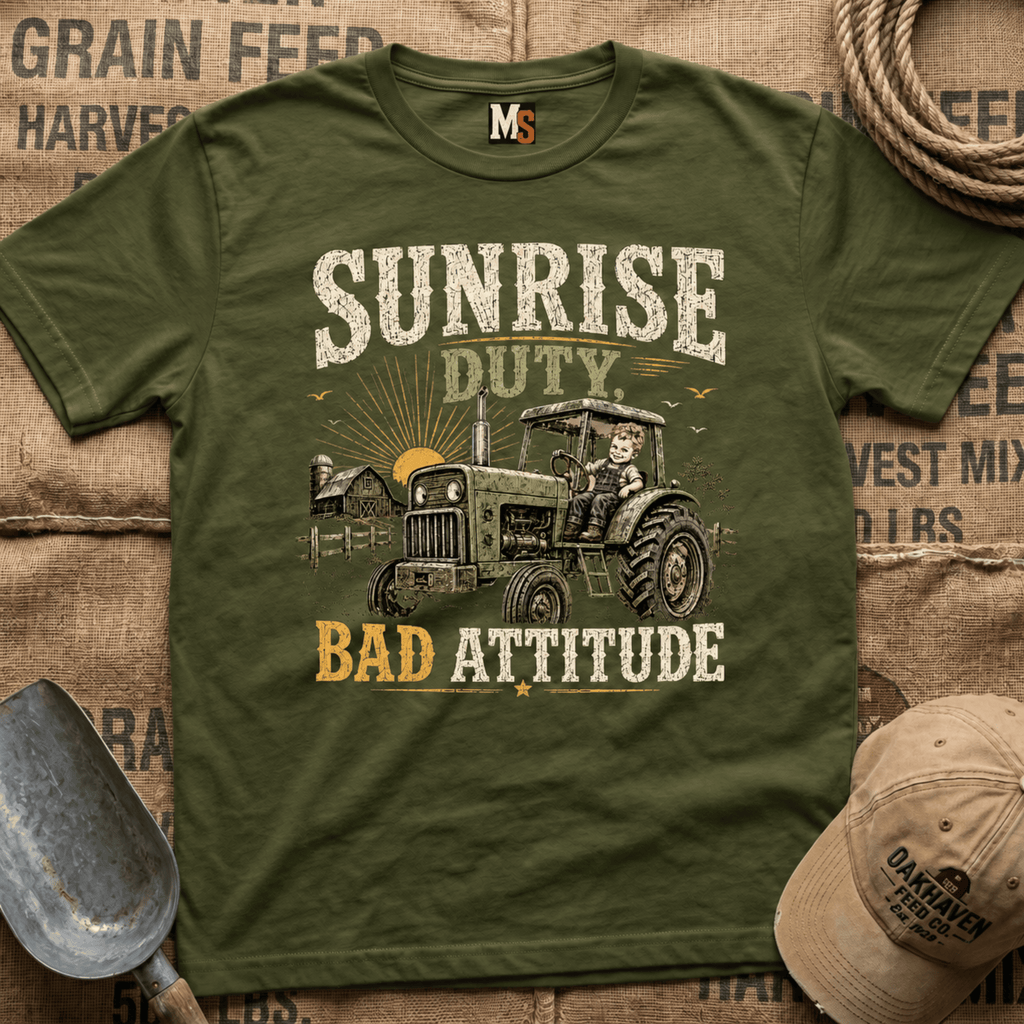 Sunrise Duty & Bad Attitude T-shirt
