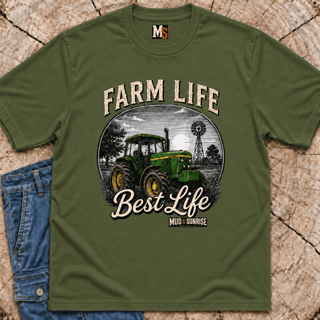 Farm life the best life2 T-shirt