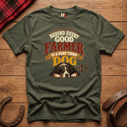 Behind every good farmer is a very tired dog T-shirt