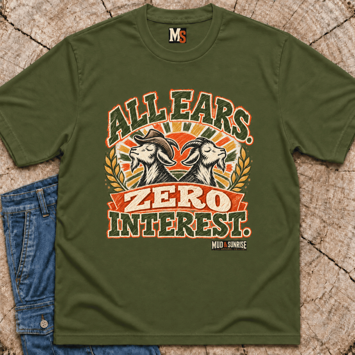 All ears, Zero Interest T-shirt