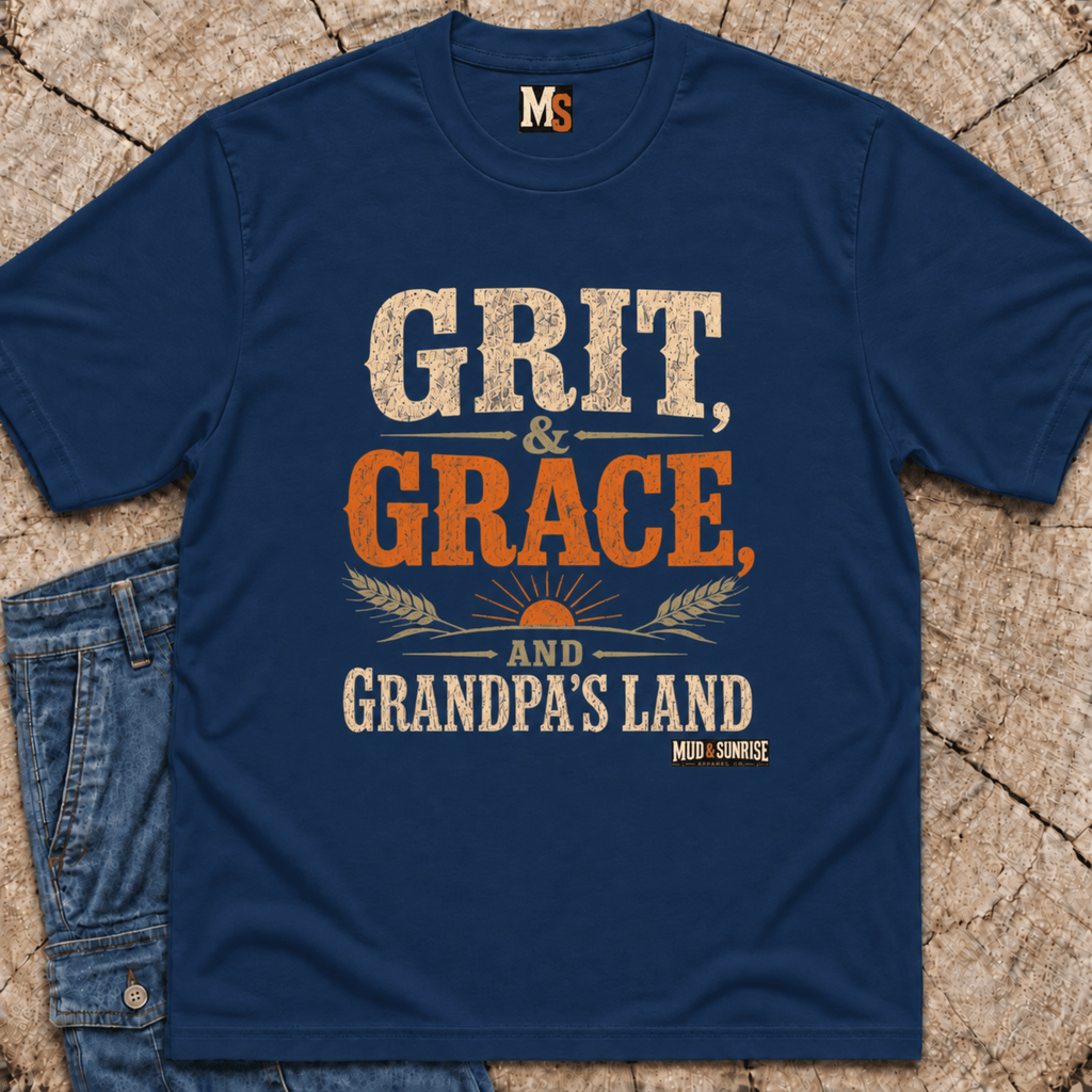 Grit & Grace and Grandpa's Land T-shirt