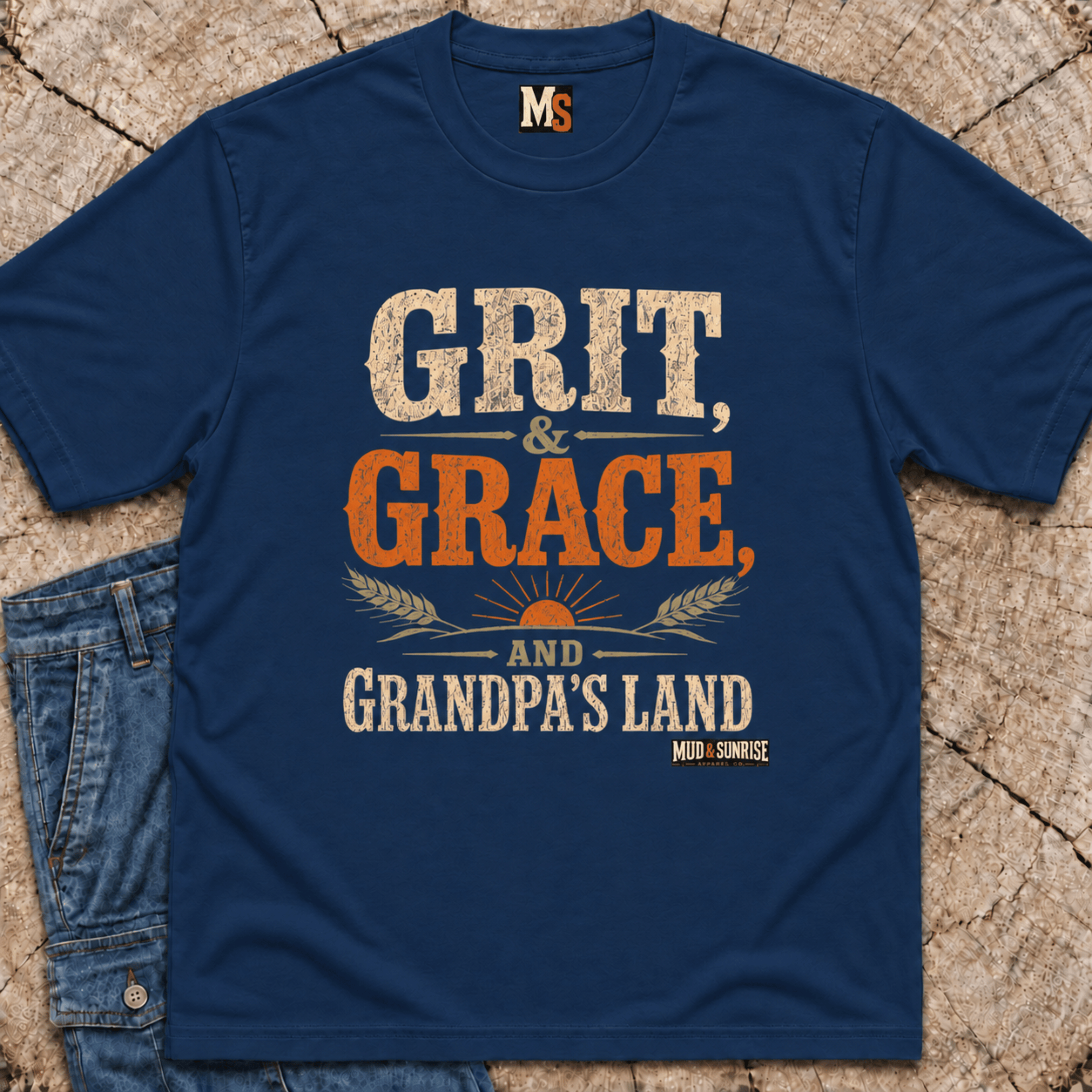 Grit & Grace and Grandpa's Land T-shirt