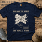 Building the World - one bead at a time -shirt