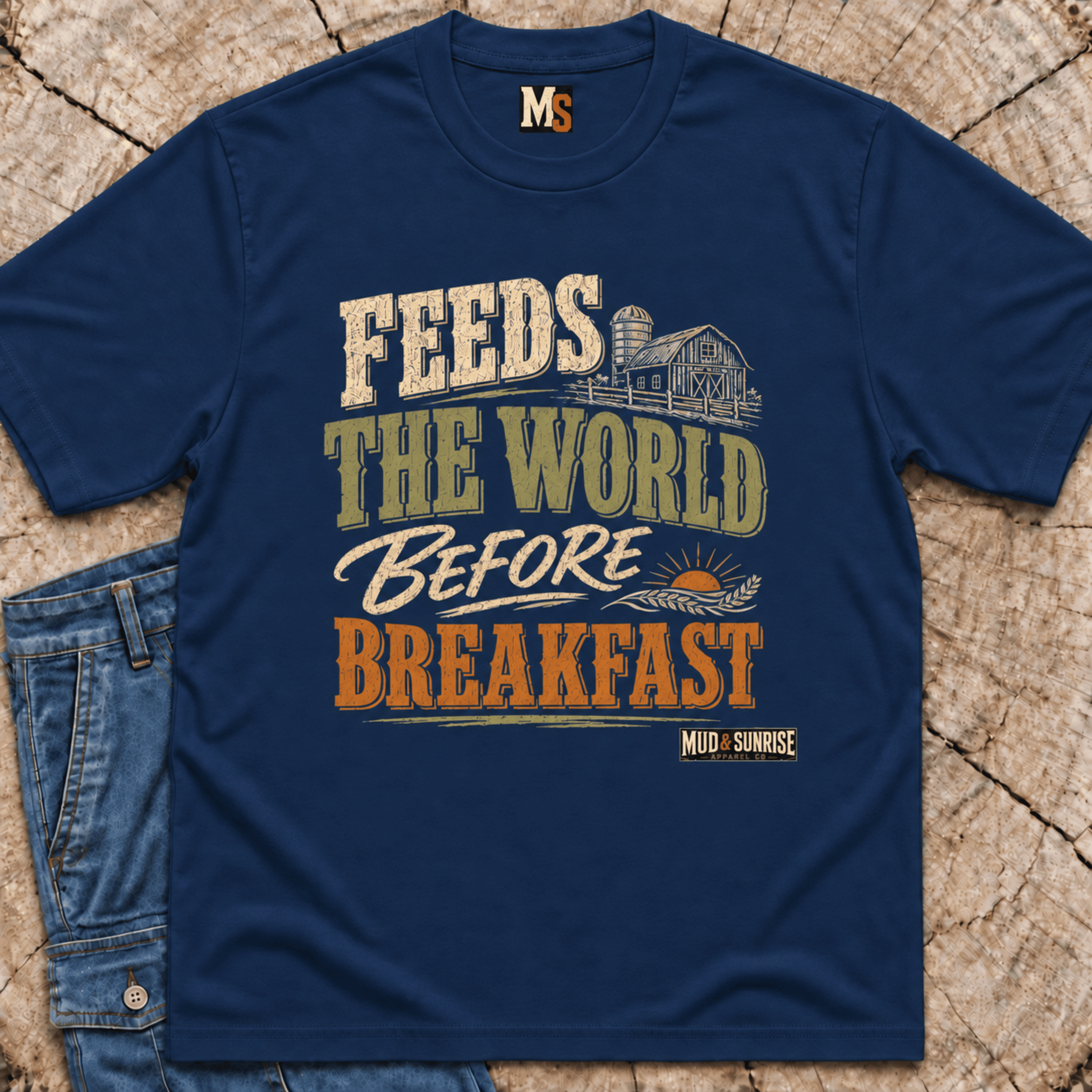 Feeds the World Before Breakfast T-shirt