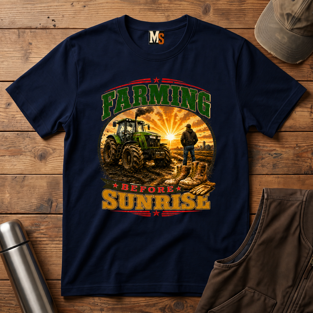 Farming before Sunrise T-Shirt