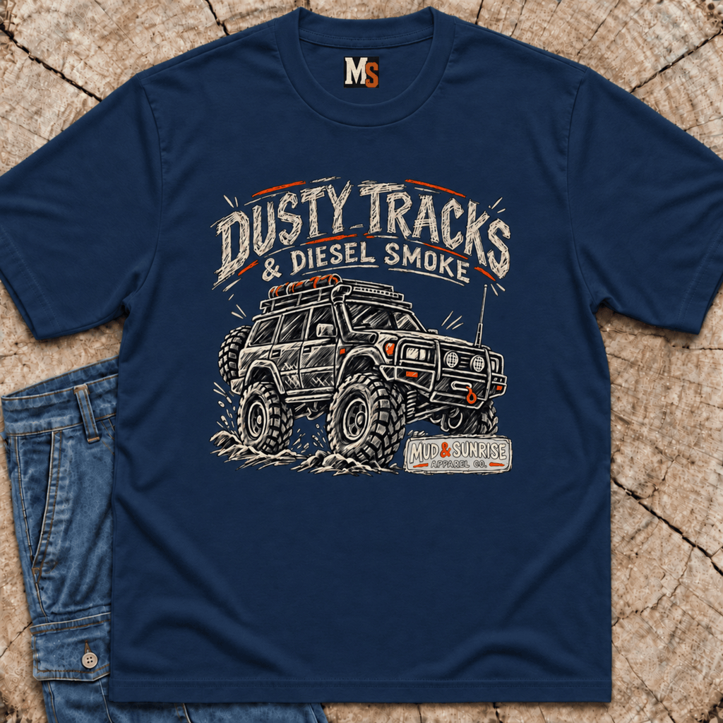 Dusty Tracks & Diesel Smoke T-shirt