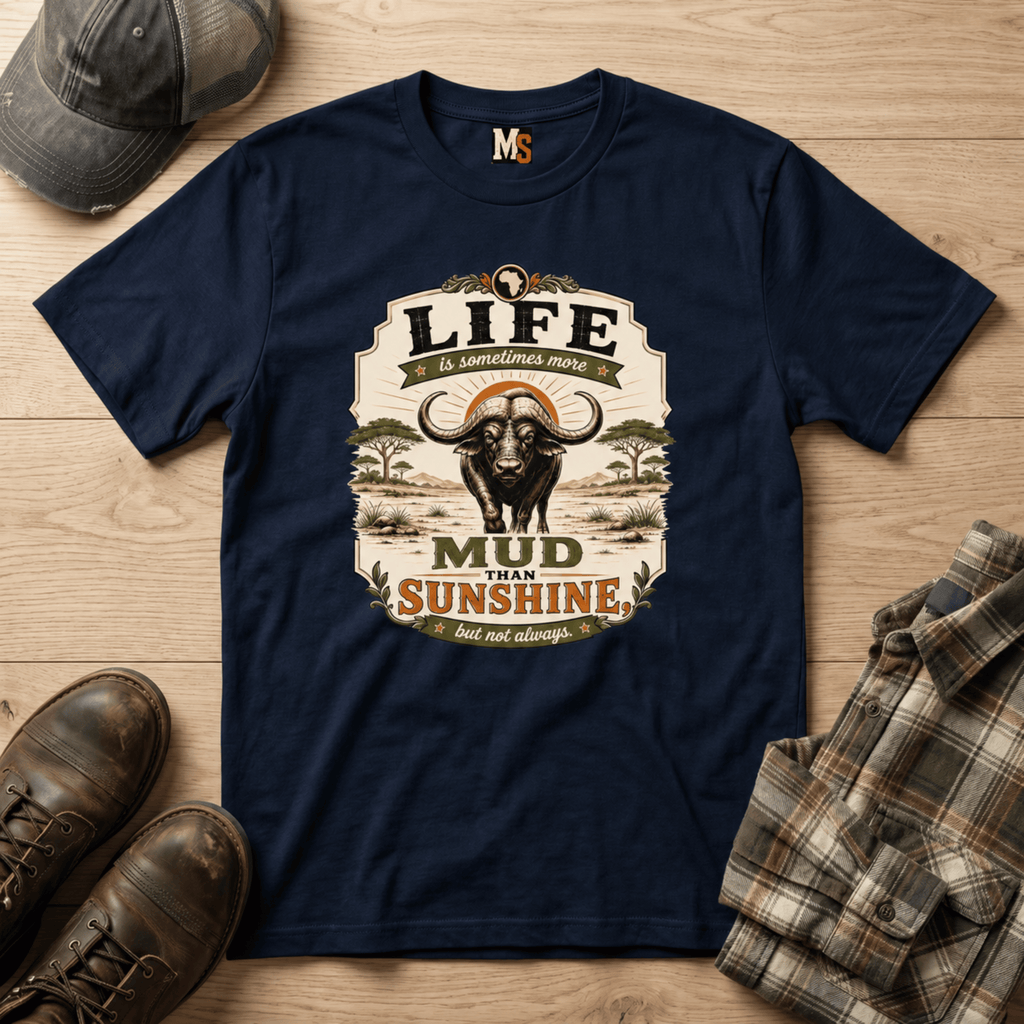 Life is sometimes more mud than sunshine T-shirt