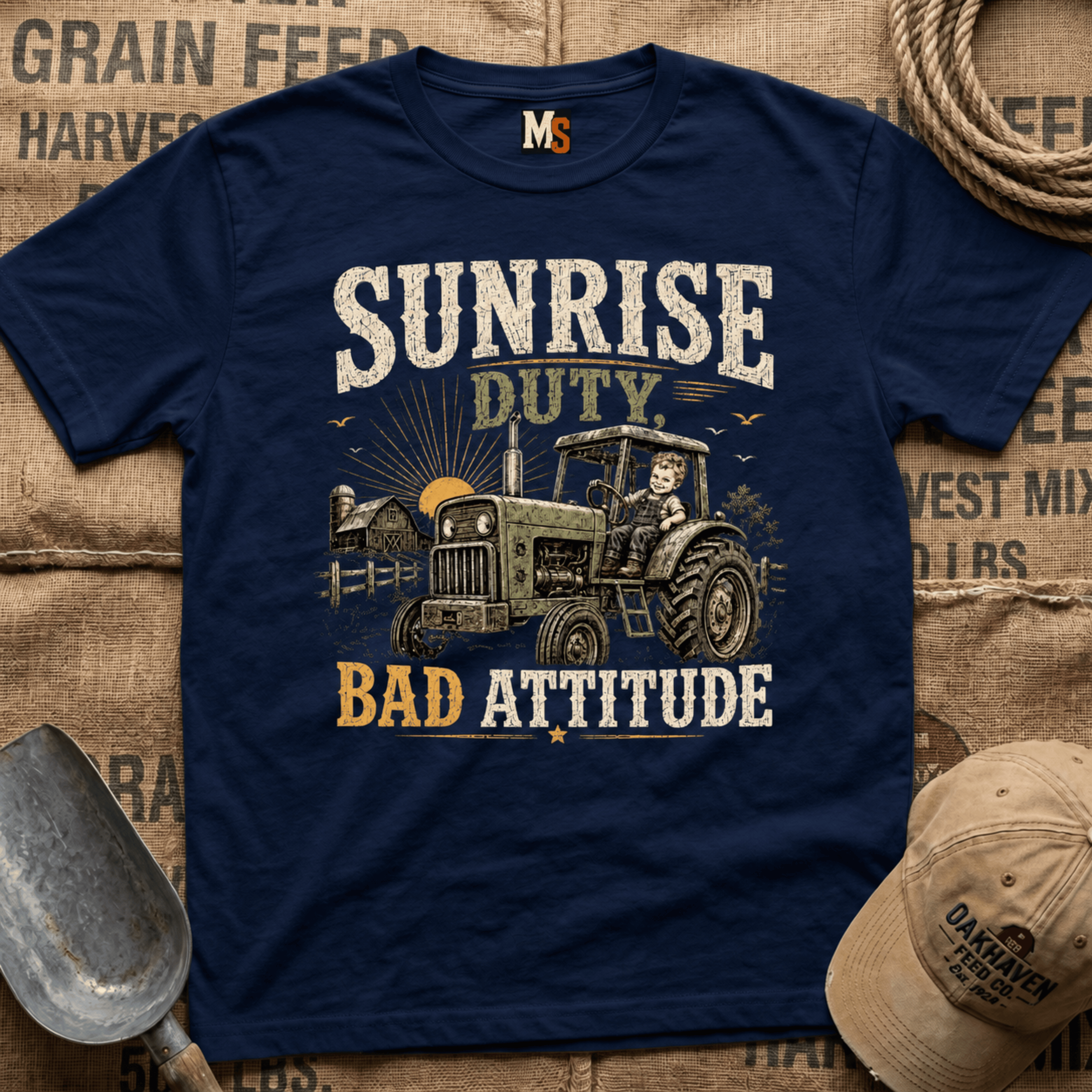 Sunrise Duty & Bad Attitude T-shirt