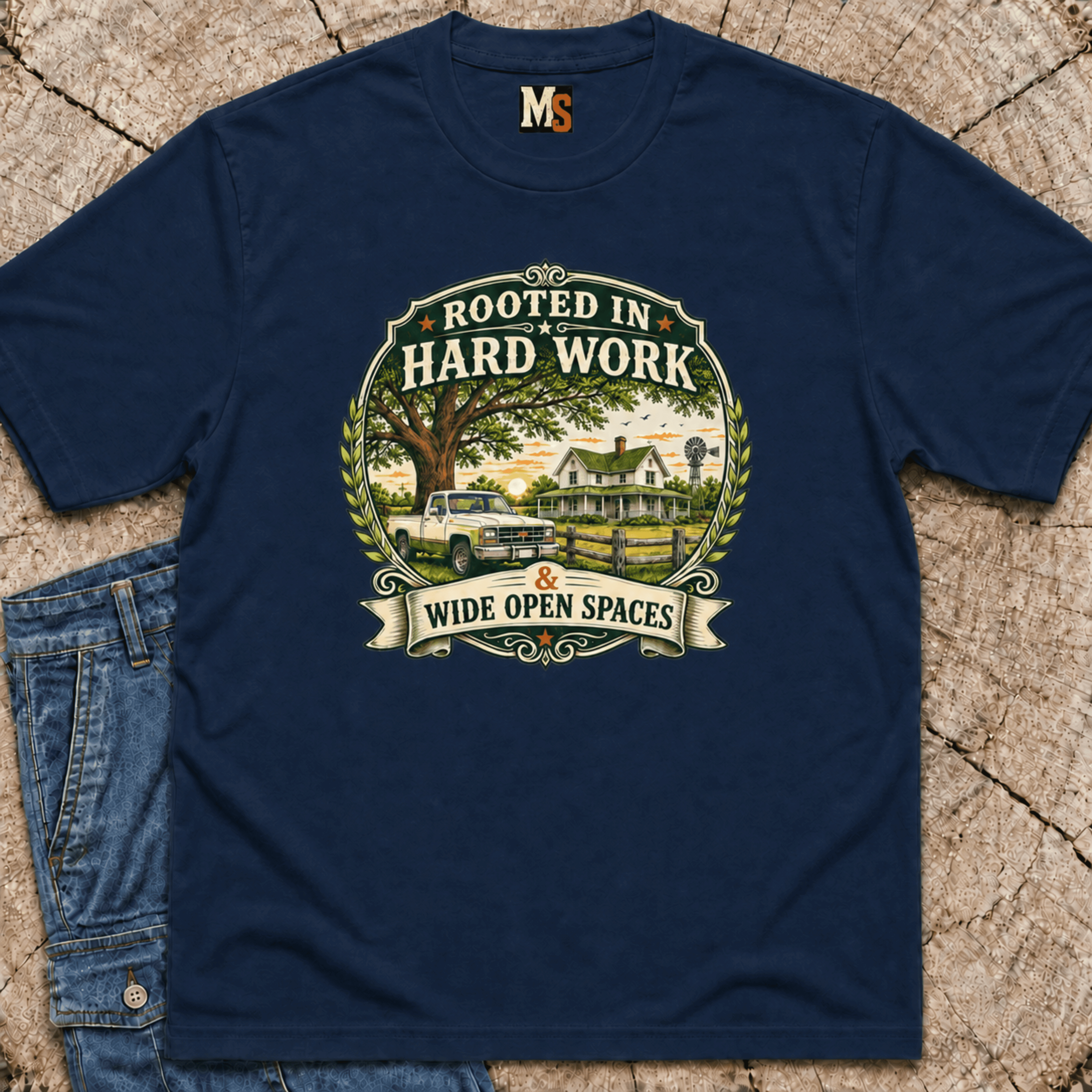 Rooted in hard work T-shirt