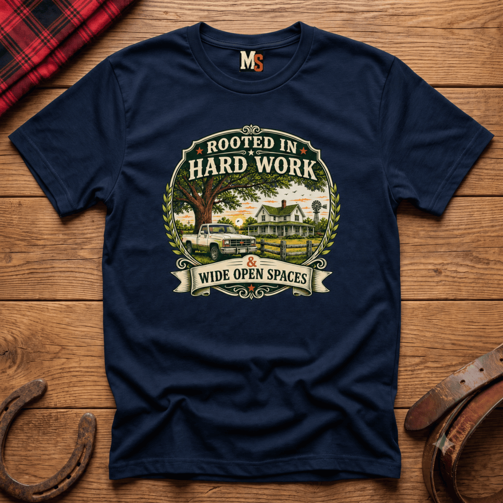Rooted in hard work T-shirt