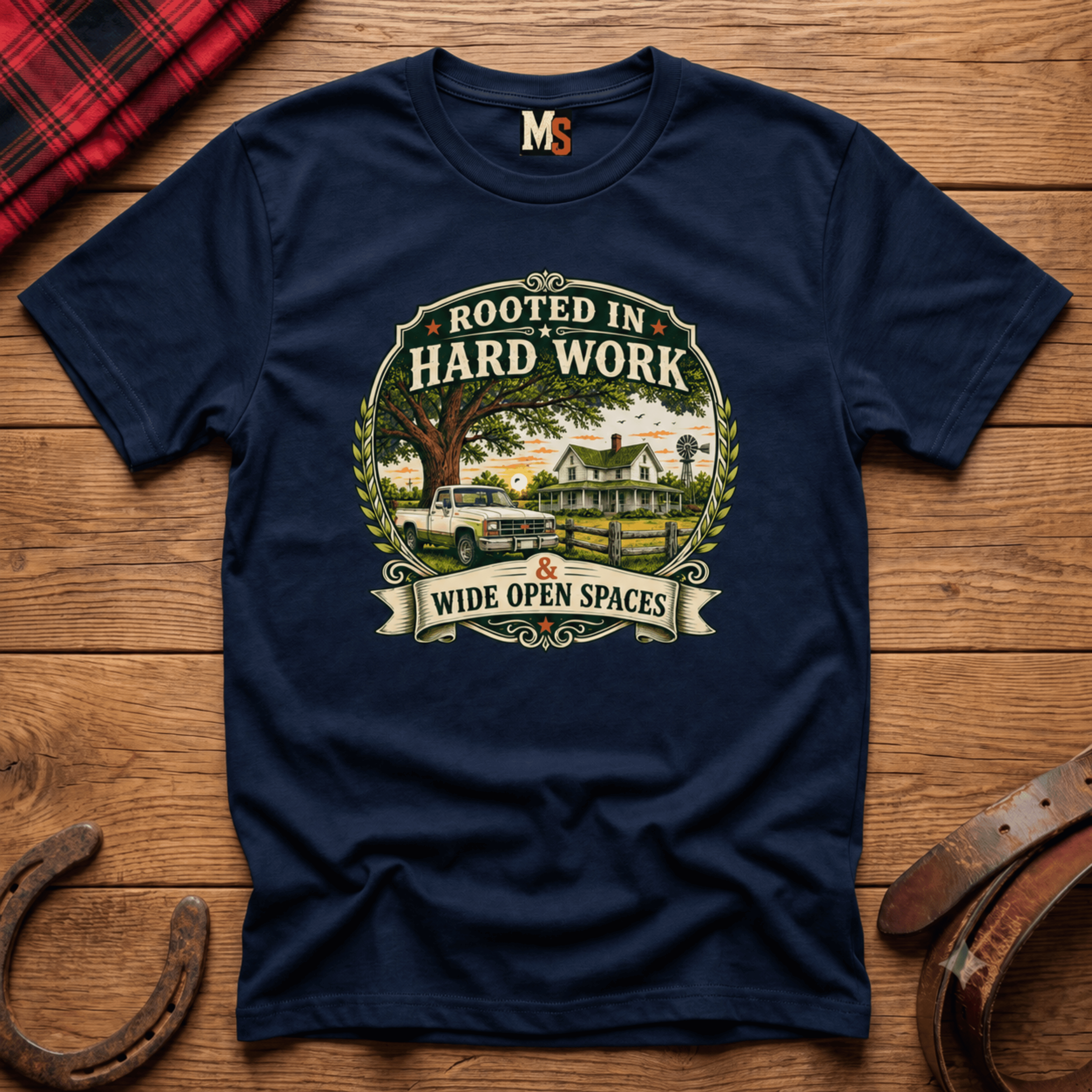 Rooted in hard work T-shirt