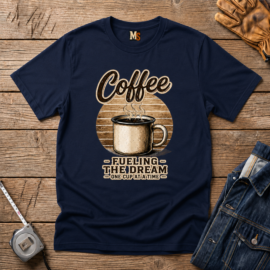 Coffee - fueling the dream T-shirt
