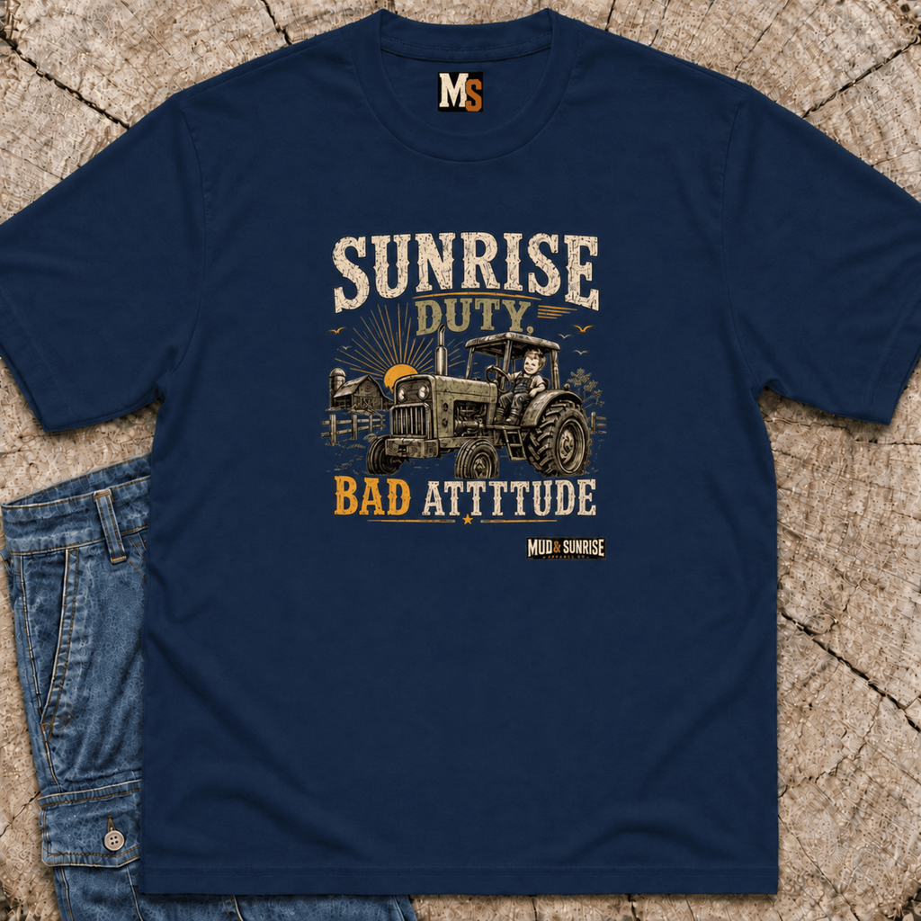 Sunrise Duty & Bad Attitude T-shirt