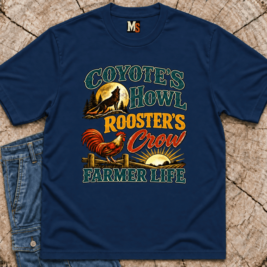 Coyote's Howl, Roosters Crow, Repeat T-shirt