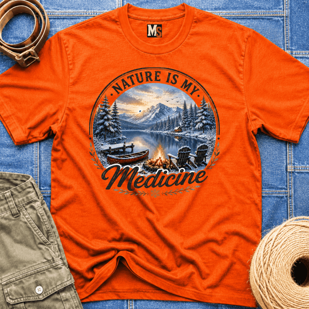 Nature is my Medicine - Winter T-shirt