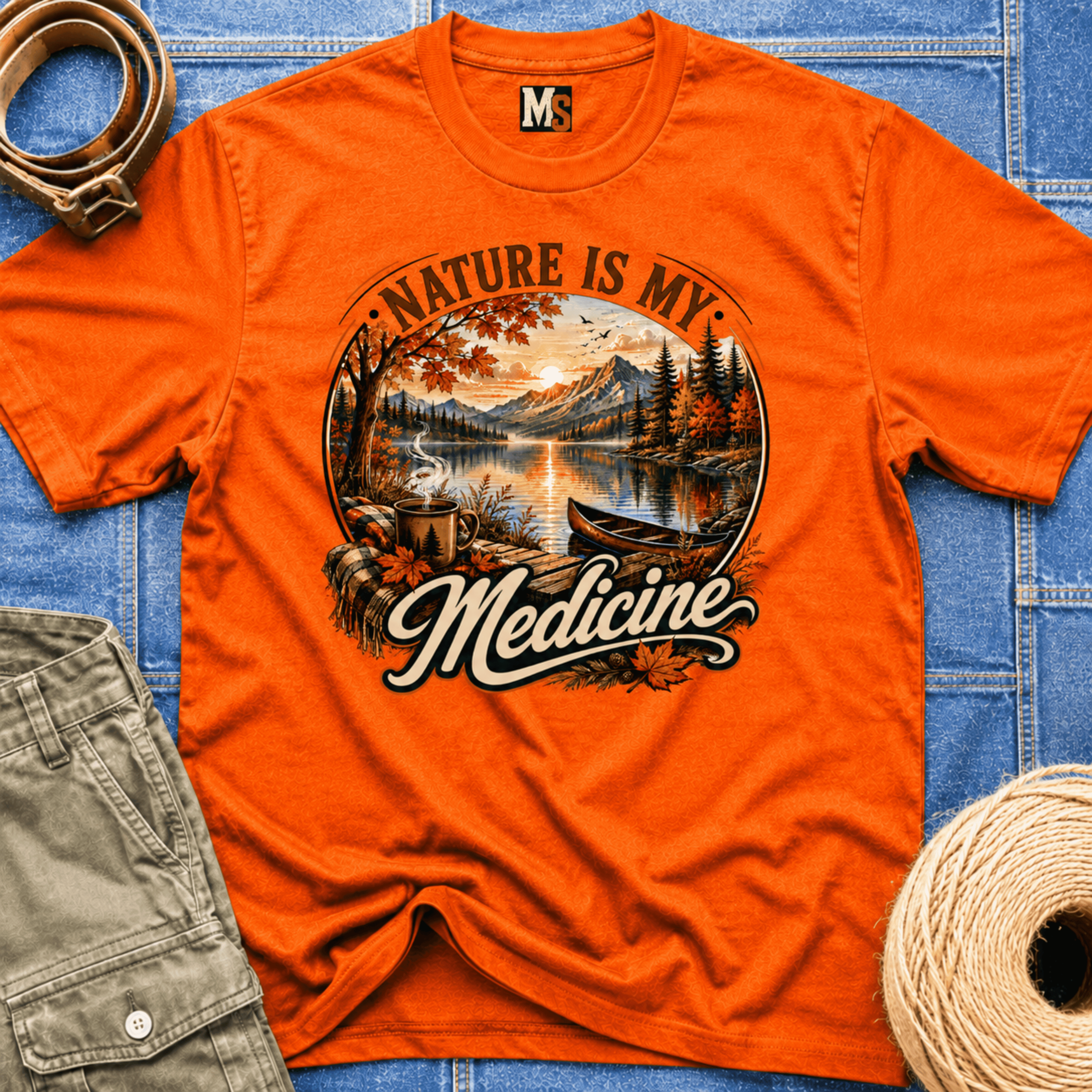 Nature is my Medicine - Fall T-shirt