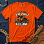 Not all who wander are lost T-shirt