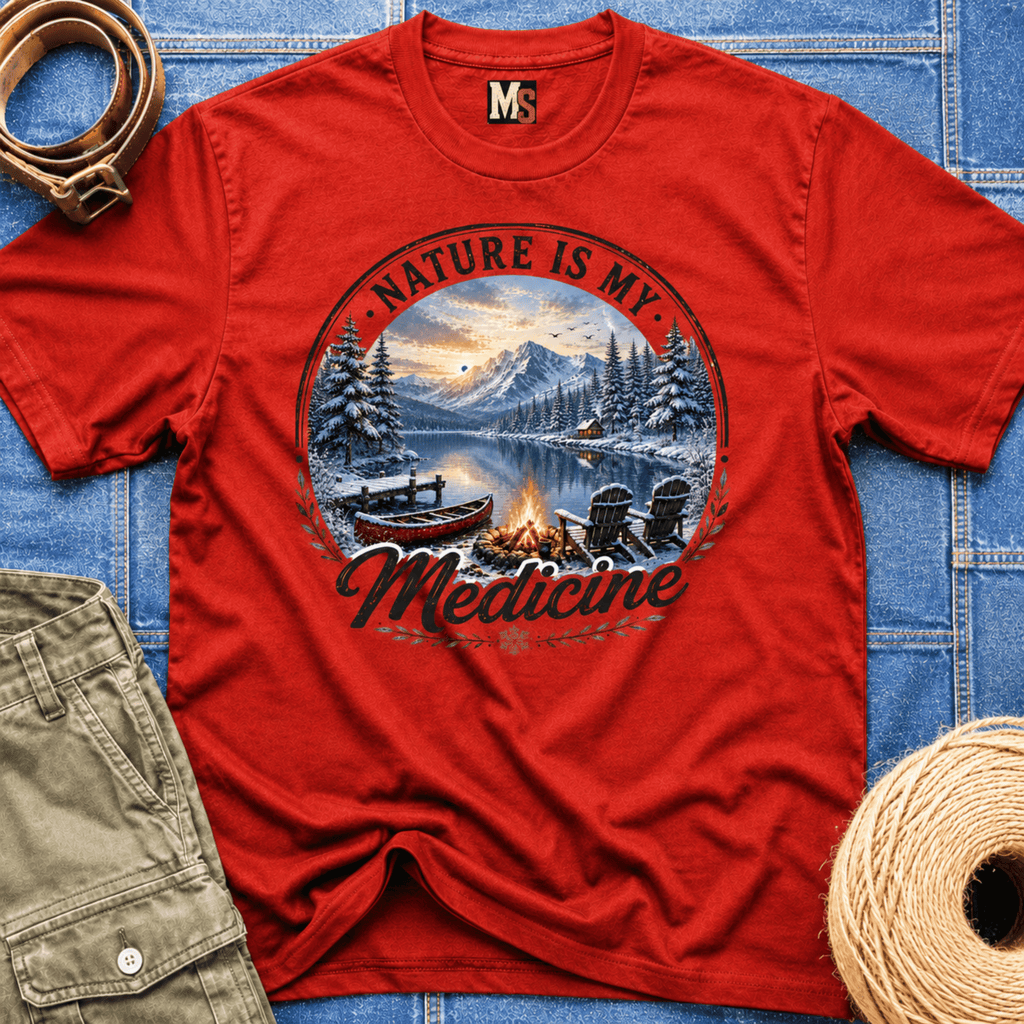 Nature is my Medicine - Winter T-shirt