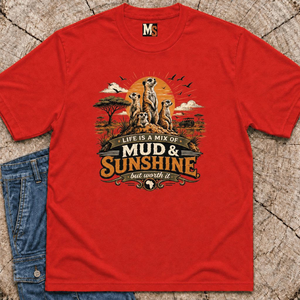 Life is a mix of Mud & Sunshine, but worth it T-shirt
