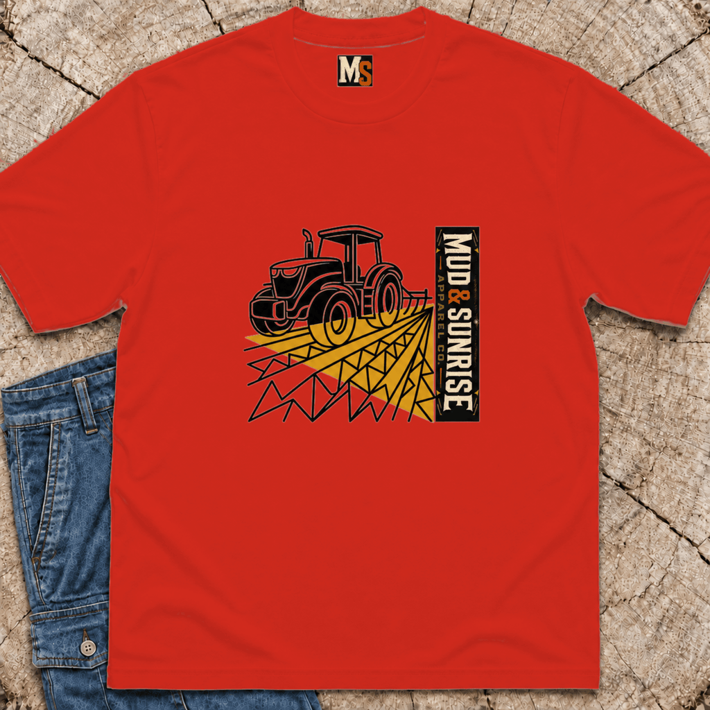 Tractor 'Mud & Sunrise' T‑Shirt