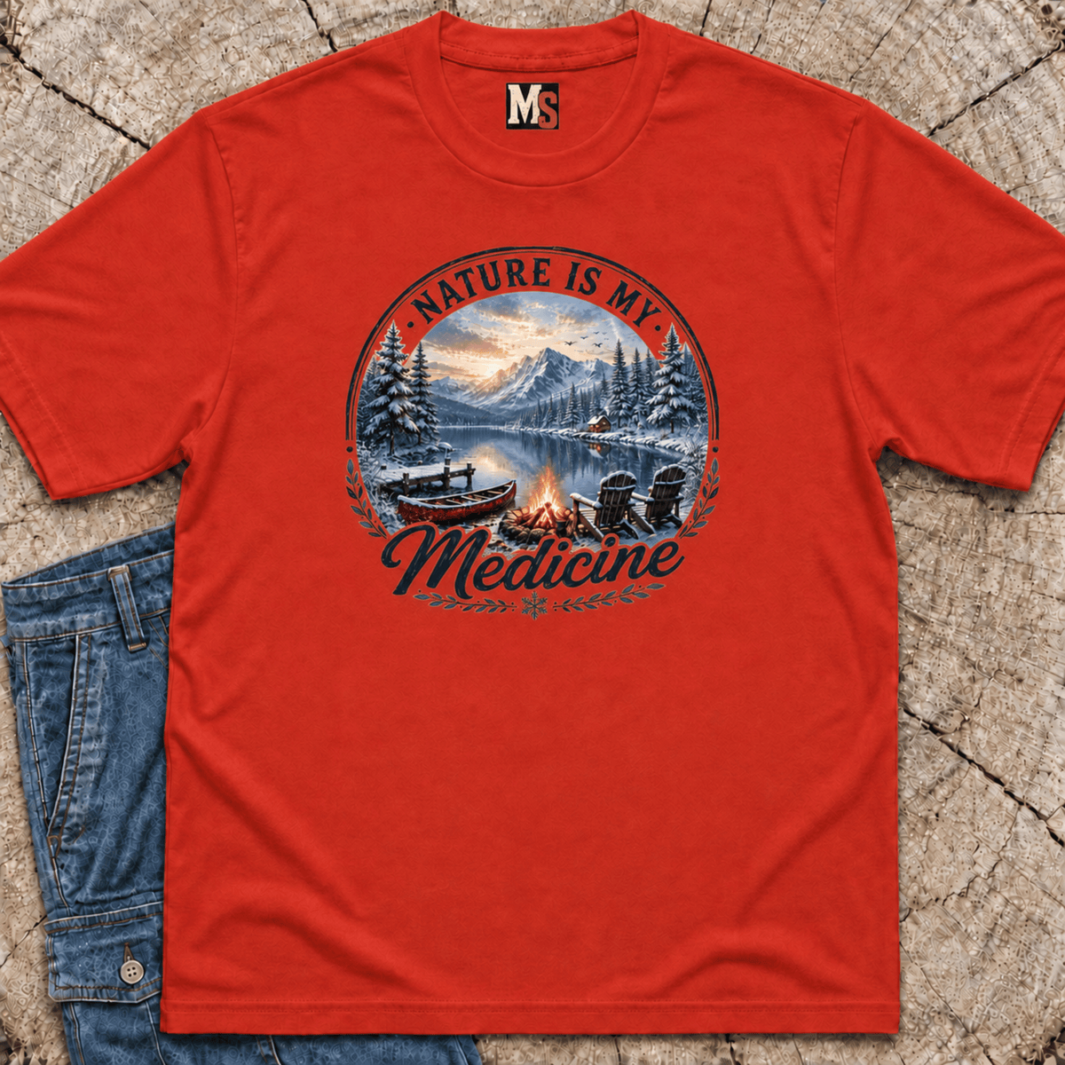 Nature is my Medicine - Winter T-shirt