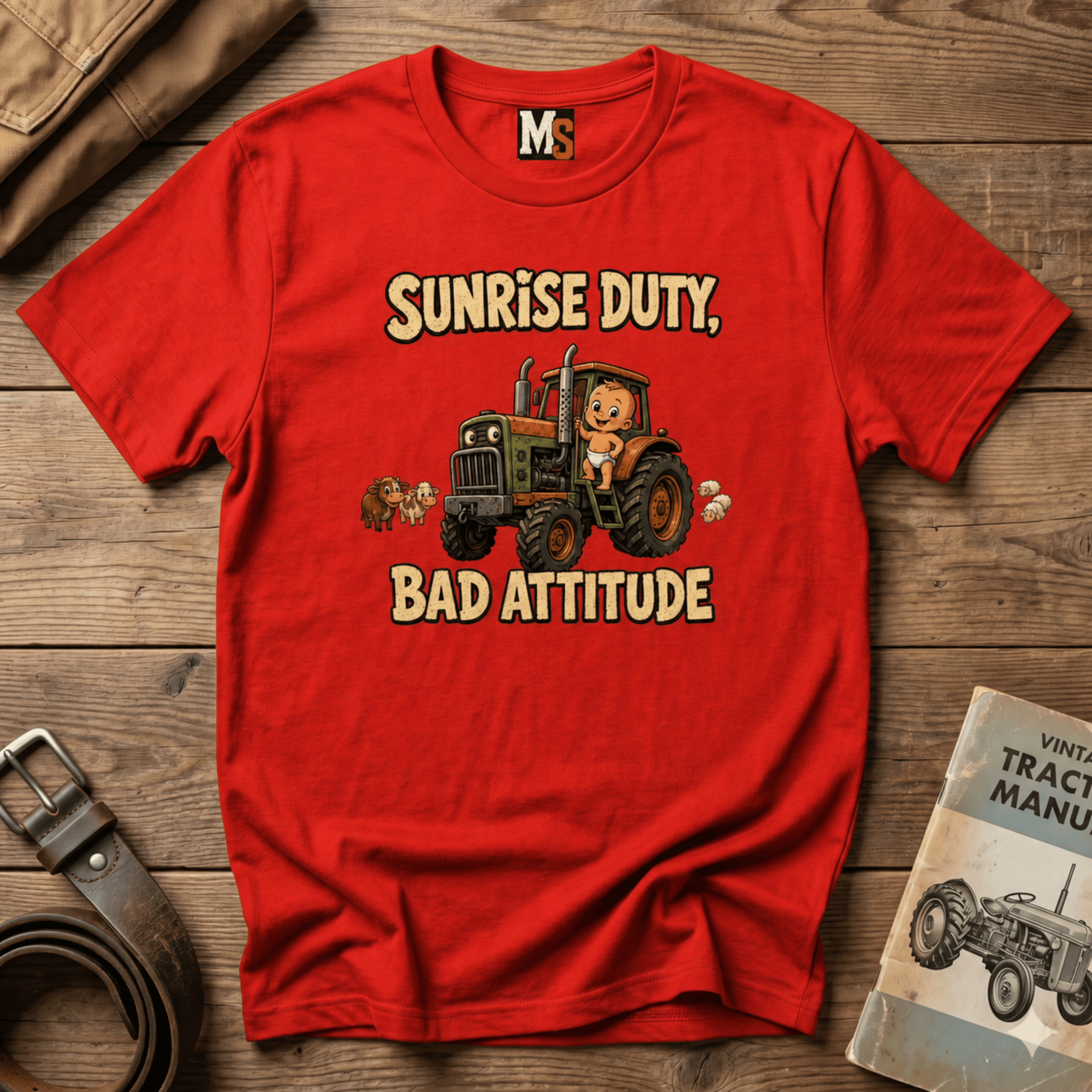 Sunrise Duty & Bad Attitude T-shirt