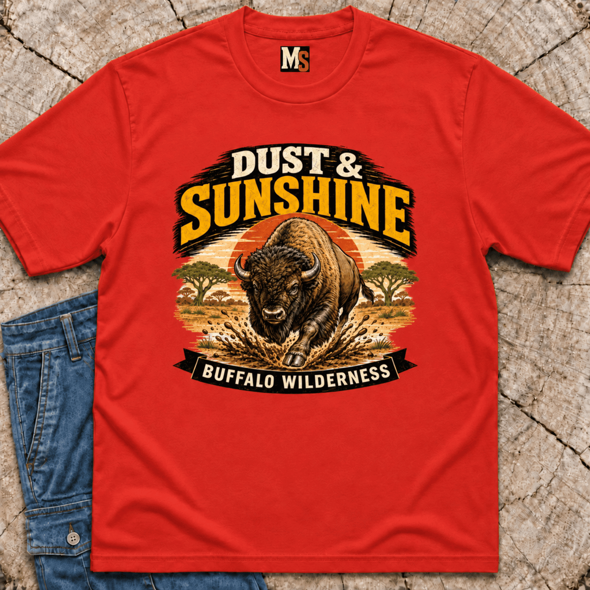 Dust & Sunshine - Buffalo Wilderness T-shirt
