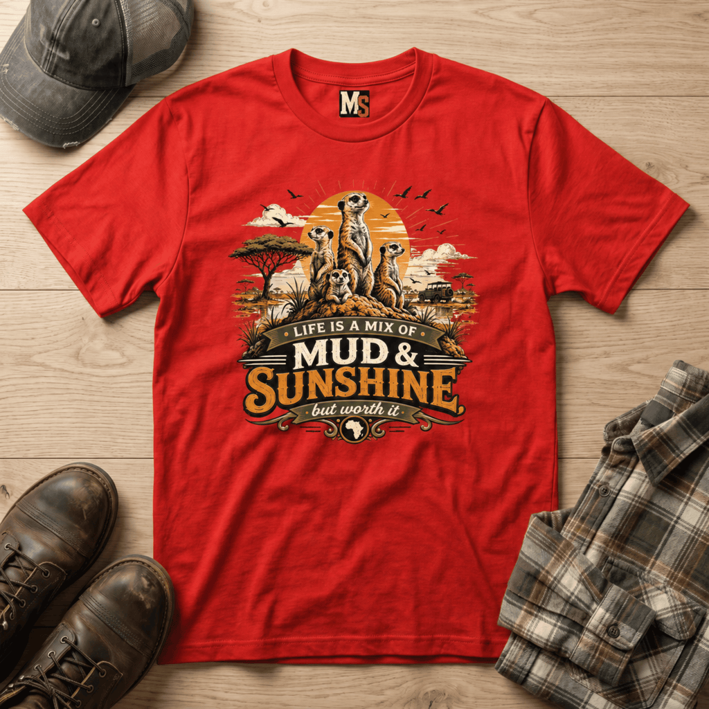 Life is a mix of Mud & Sunshine, but worth it T-shirt