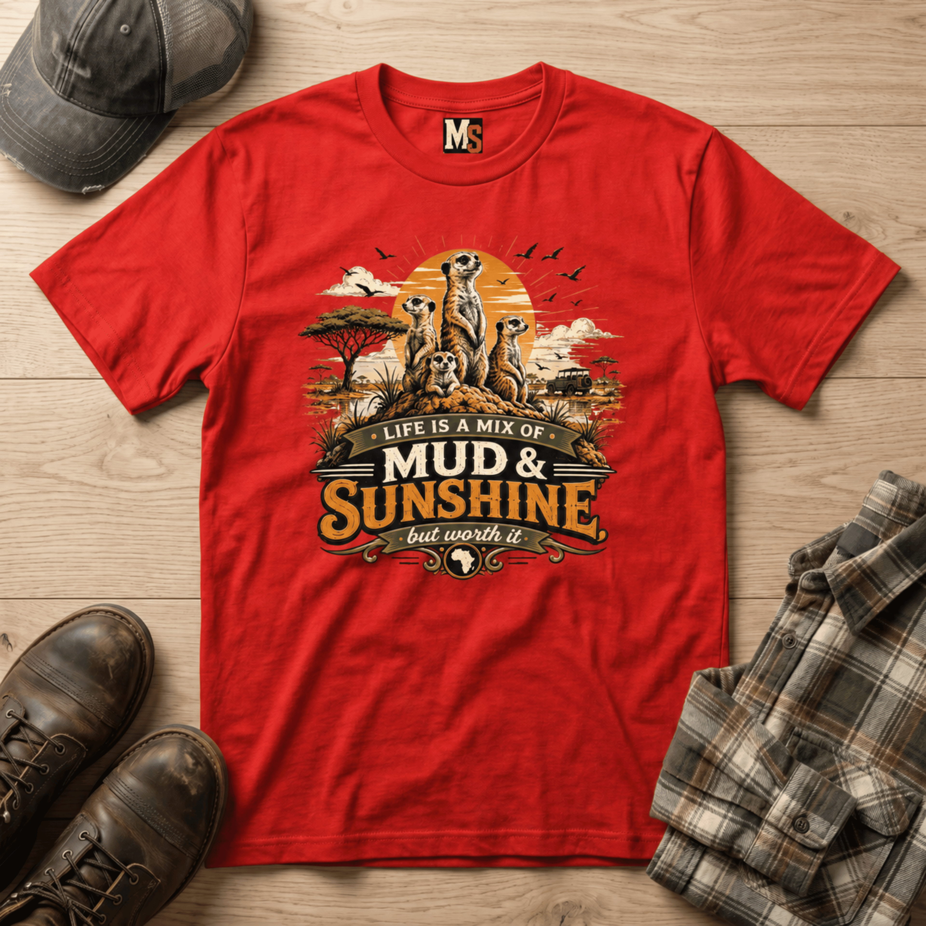 Life is a mix of Mud & Sunshine, but worth it T-shirt