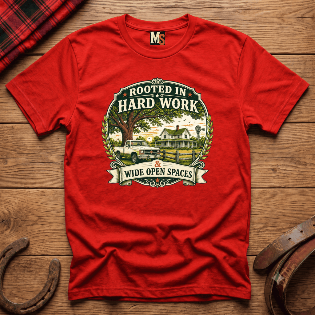 Rooted in hard work T-shirt