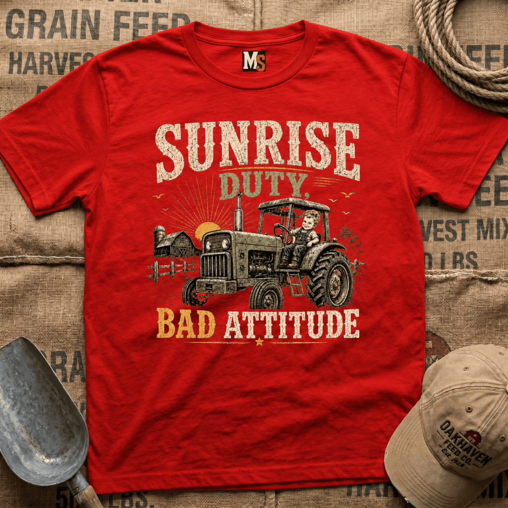 Sunrise Duty & Bad Attitude T-shirt