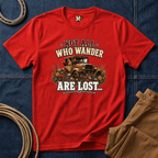 Not all who wander are lost T-shirt