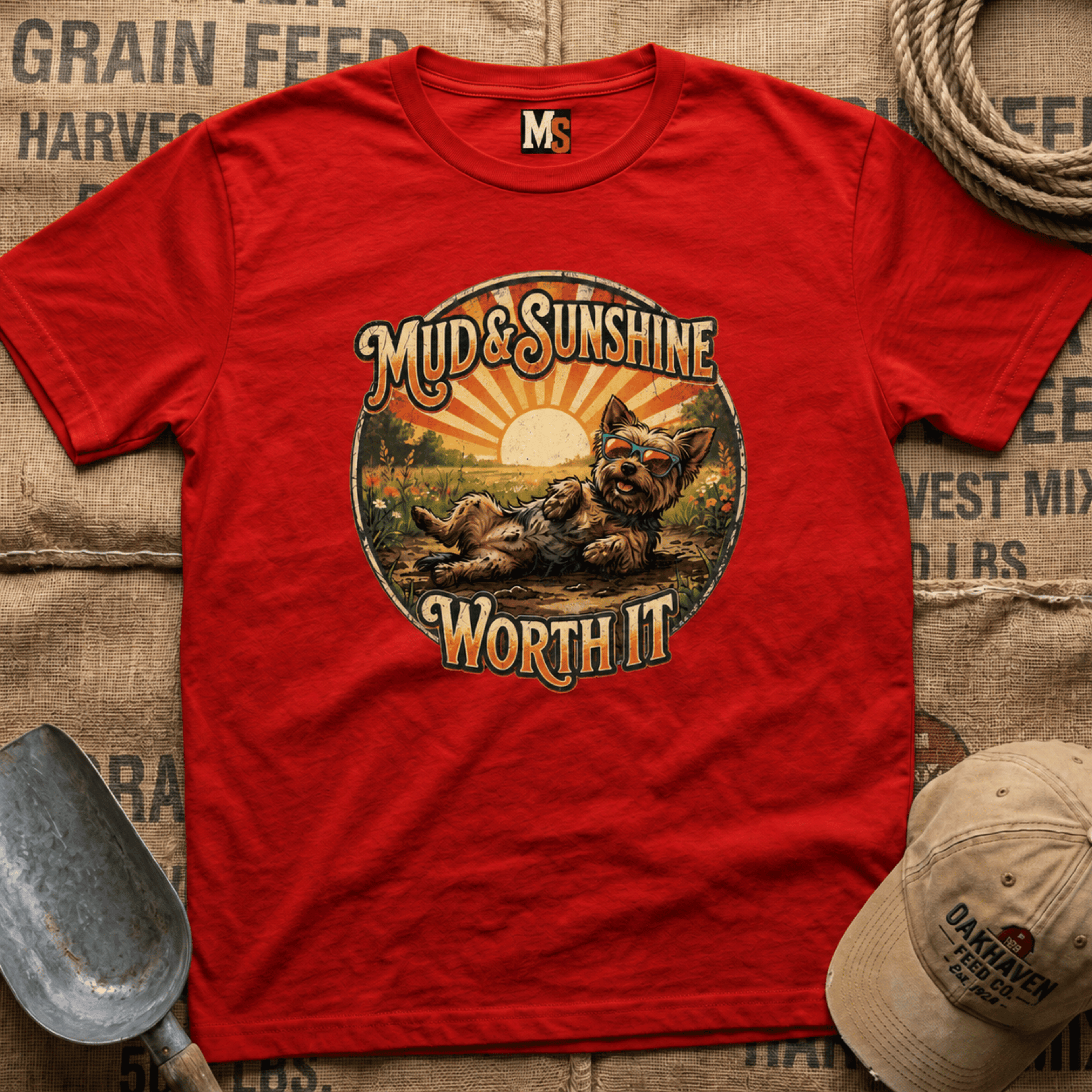 Mud & Sunshine - worth it T-shirt