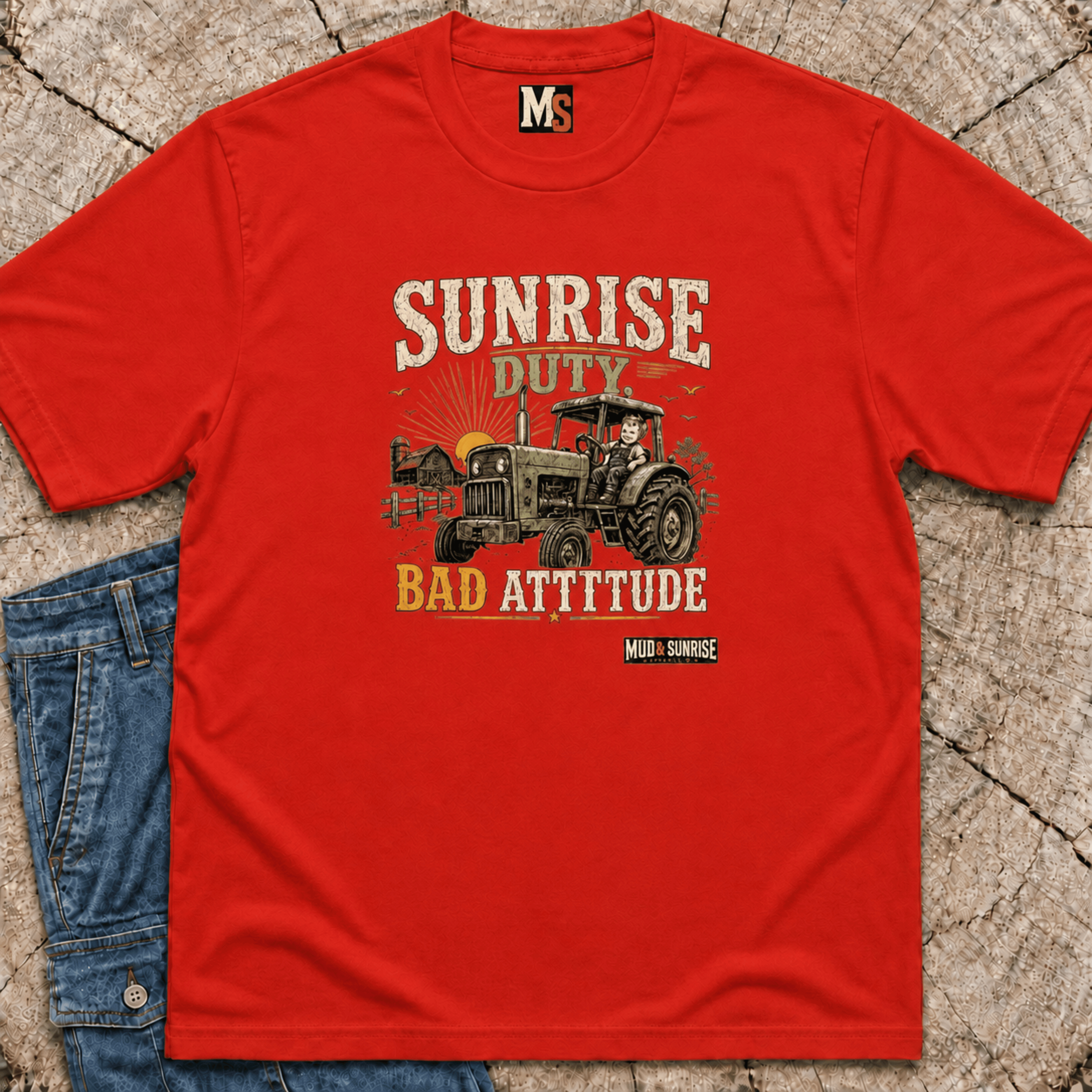 Sunrise Duty & Bad Attitude T-shirt
