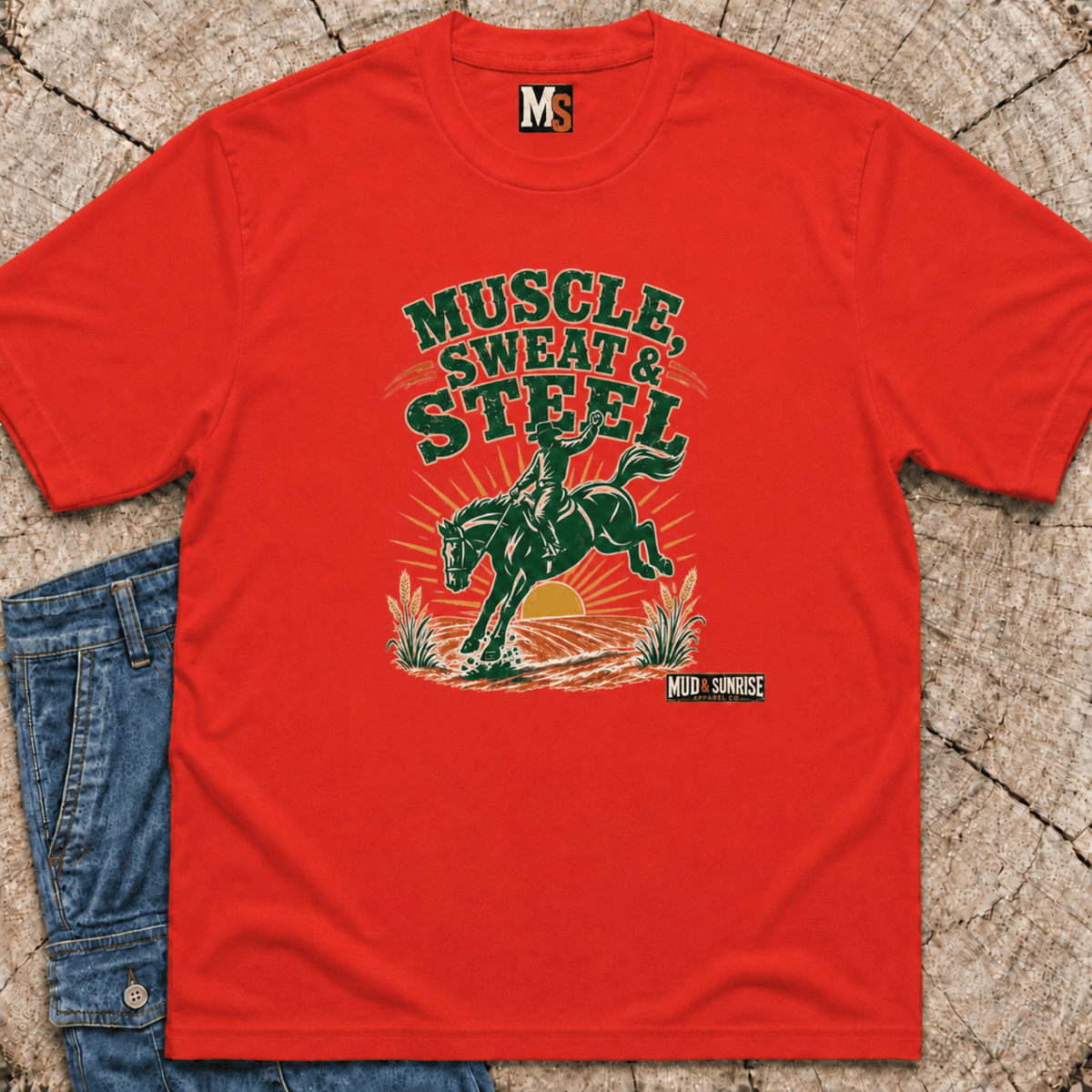 Muscle, Sweat & Steel T-shirt